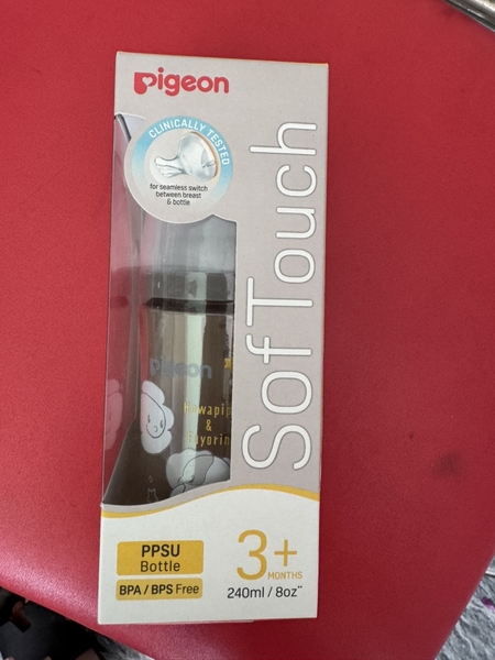 Bình Pigeon ppsu howapipi 240ml