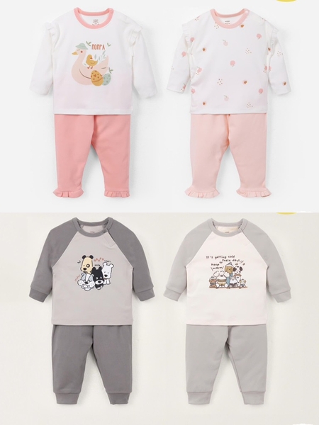 Bộ nỉ Mompa  bé trai, bé gái (6-36m)