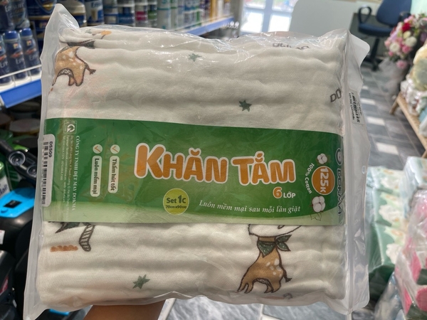 Khăn tắm nhăn Dokma