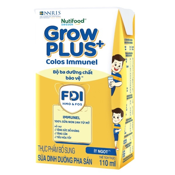 sữa Growplus colos imunel vàng pha sẵn 110ml- dây