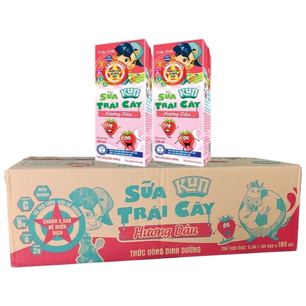 sữa Kun hương dâu 110ml