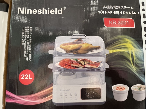 Nồi hấp 3 tầng Nineshield