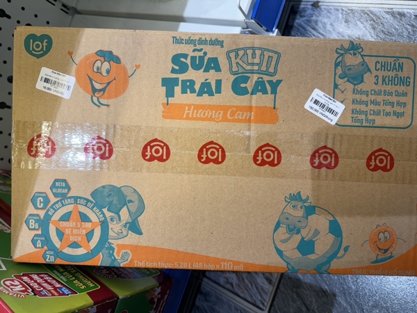 Sữa Kun hương cam 110ml