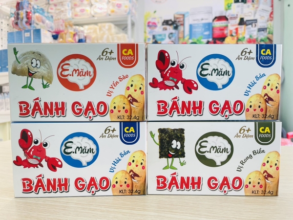 Bánh gạo các vị e măm