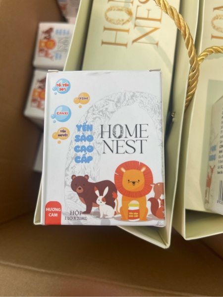 Yến xào cao cấp Home Nest for Kids vị Cam
