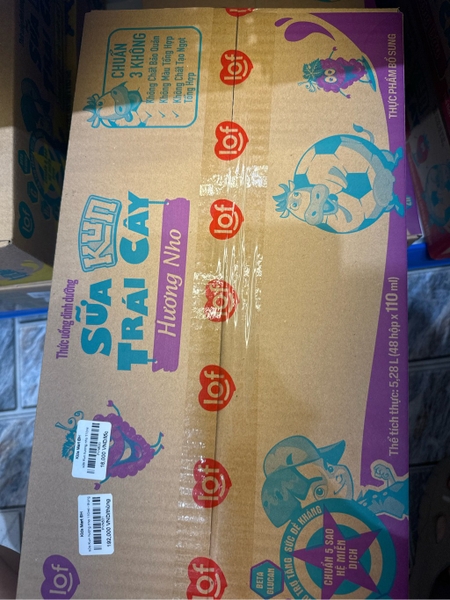 sữa Kun hương nho 110ml