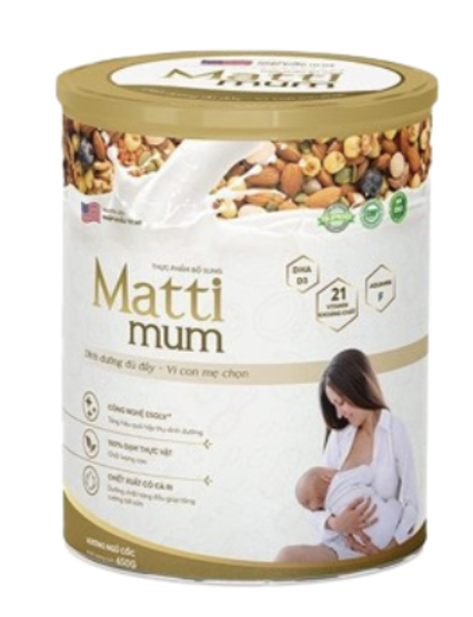 Lợi sữa Matti Mum cho mẹ sau sinh