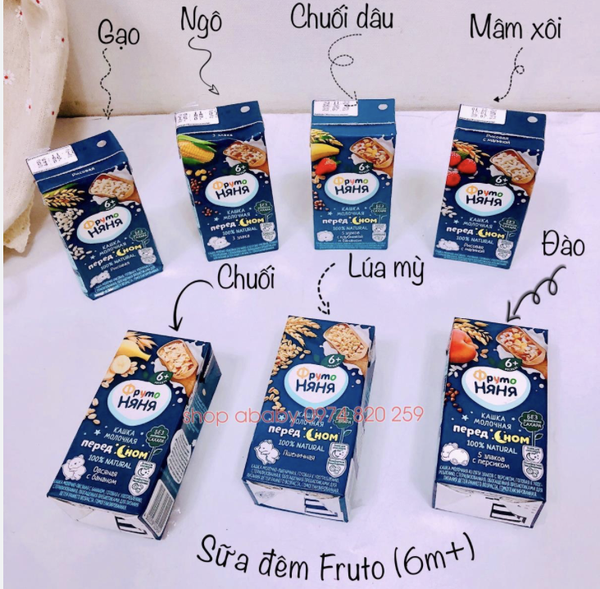 Sữa đêm Frtuto - Nga