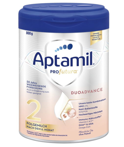 Sữa Aptamil Đức frofutura số 2 800g