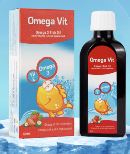 Omega Vit Botafarma hỗ trợ tăng khả năng chống oxy hóa, tốt cho não bộ và mắt (100ml)