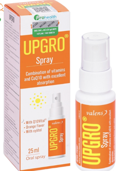 Xịt Upgro Spray bổ sung Vitamin tăng sức đề kháng 25ml