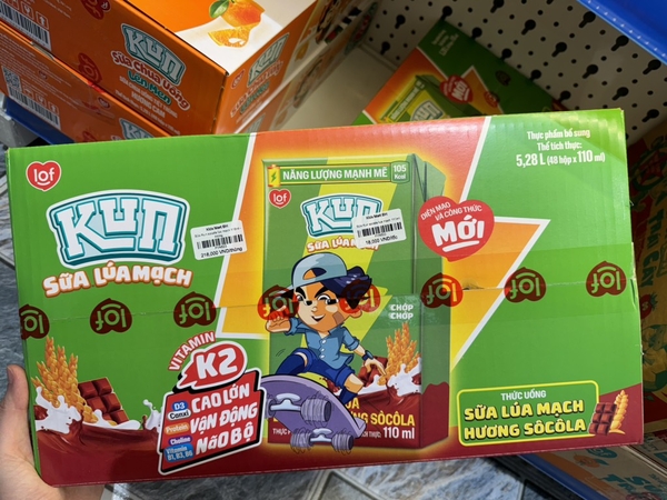 Sữa Kun socala lúc mạch 110ml