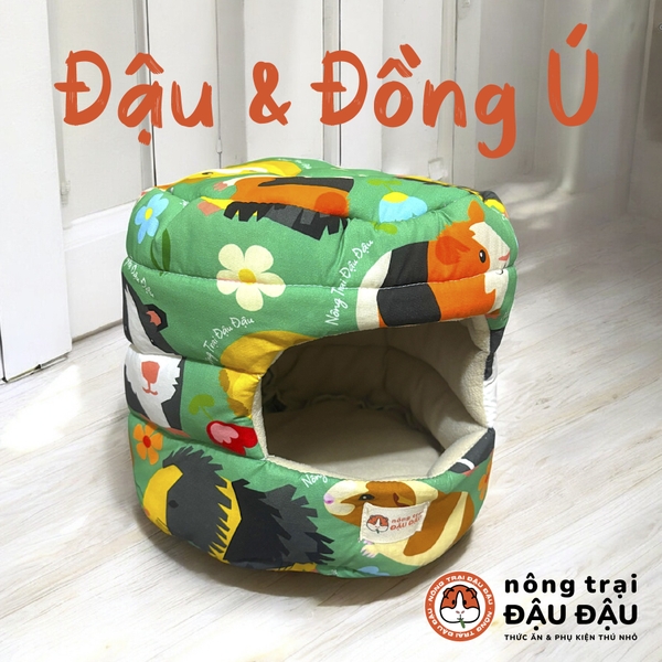 Nhà Ngủ Cho Bọ Ú, Chuột Lang, Thỏ Con, Mèo Con Tổ Ngủ Trú Ẩn Đậu Đậu