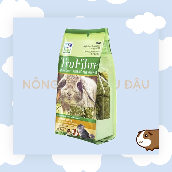 Bánh Cỏ Alfalfa Mài Răng Mr.Hay 500g - MH24