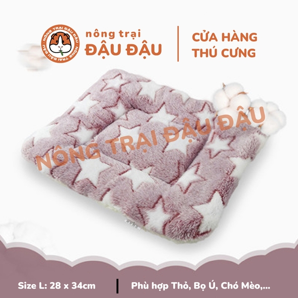 Đệm Bông Cho Bọ Ú, Thỏ, Chinchilla Mềm Mịn Ấm Ấp