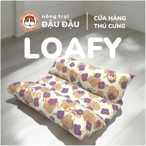 Đệm Cho Thỏ, Bọ Ú, Chó, Mèo Đệm Hop n' Flop Đậu Đậu