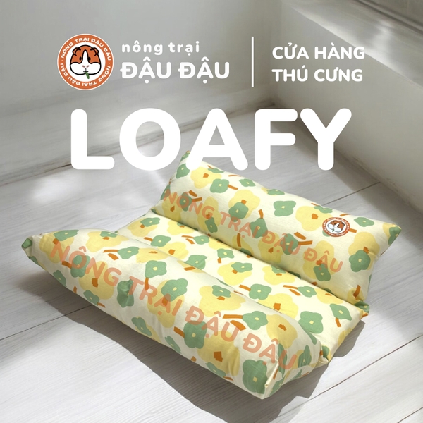 Đệm Cho Thỏ, Bọ Ú, Chó, Mèo Đệm Hop n' Flop Đậu Đậu