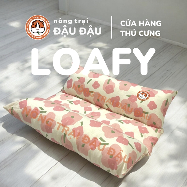 Đệm Cho Thỏ, Bọ Ú, Chó, Mèo Đệm Hop n' Flop Đậu Đậu