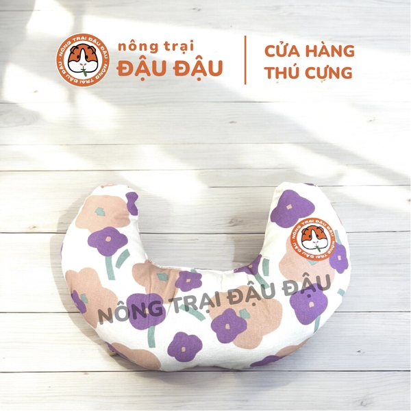 Gối Nằm Đậu Đậu Chuyên Dụng Cho Bọ Ú, Thỏ, Thú Nhỏ, Chó, Mèo