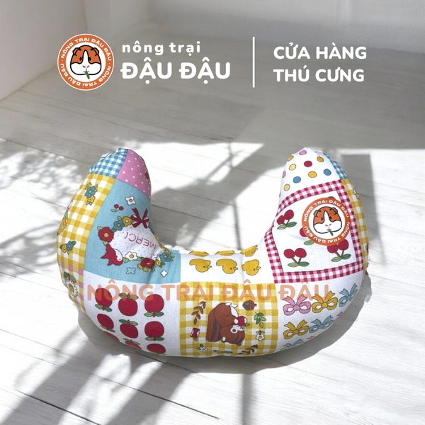 Gối Nằm Đậu Đậu Chuyên Dụng Cho Bọ Ú, Thỏ, Thú Nhỏ, Chó, Mèo