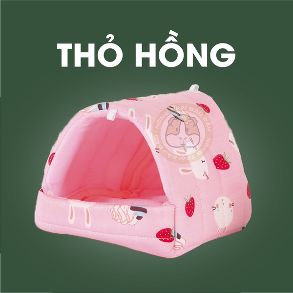 Nhà Ngủ Trú Ẩn Ấm Áp Cho Bọ Ú, Hamster, Sóc Bay