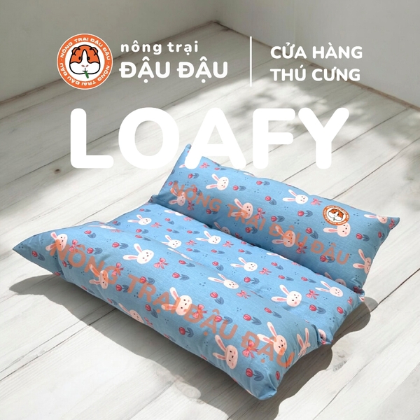 Đệm Cho Thỏ, Bọ Ú, Chó, Mèo Đệm Hop n' Flop Đậu Đậu