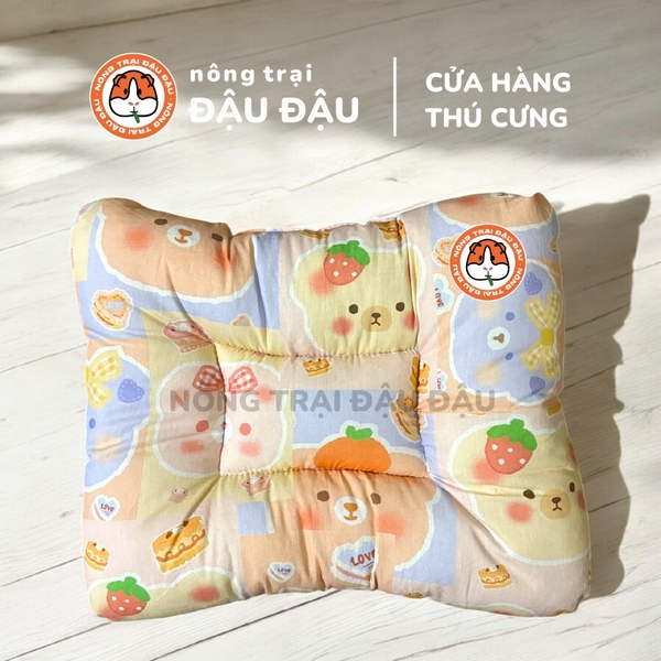 Đệm Cho Bọ Ú, Thỏ, Chinchilla, Thú Nhỏ Đệm Phồng Thoải Mái Thoáng Mát