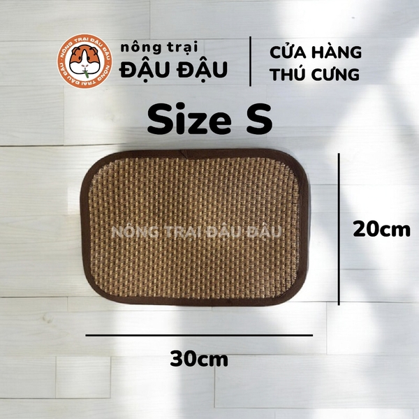 Thảm Cho Thỏ, Bọ Ú, Chó, Mèo, Thú Nhỏ Thảm Chiều Mát Phù Hợp Mọi Mùa