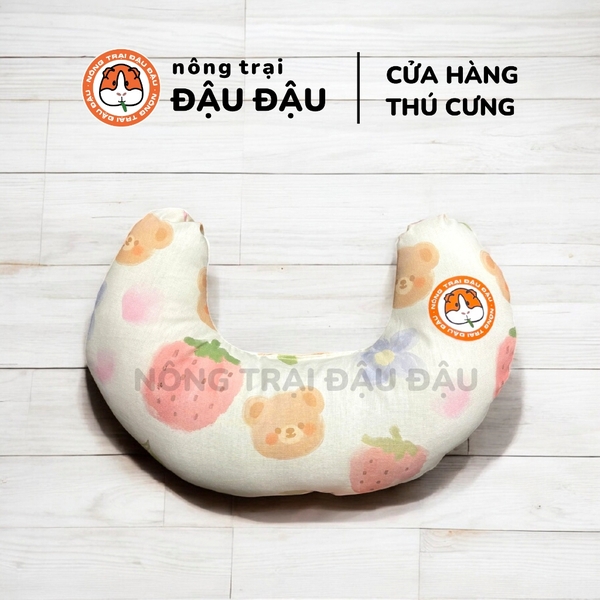 Gối Nằm Đậu Đậu Chuyên Dụng Cho Bọ Ú, Thỏ, Thú Nhỏ, Chó, Mèo