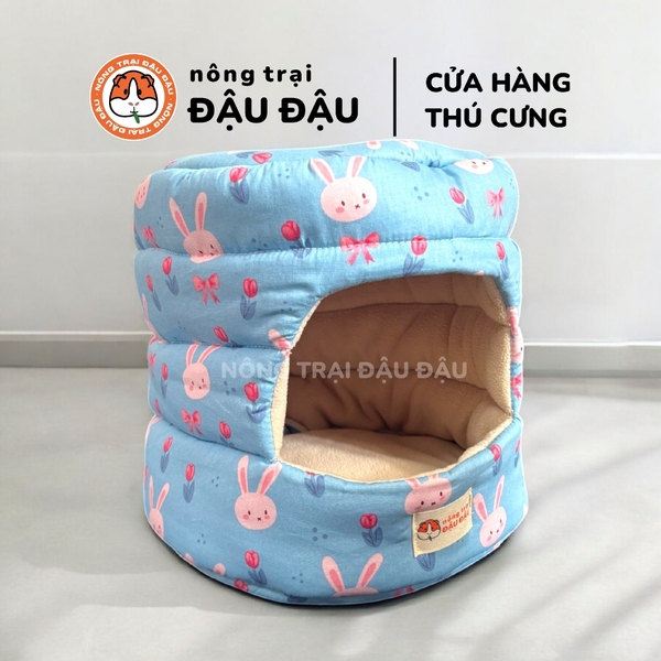 Nhà Ngủ Cho Bọ Ú, Chuột Lang, Thỏ Con, Mèo Con Tổ Ngủ Trú Ẩn Đậu Đậu