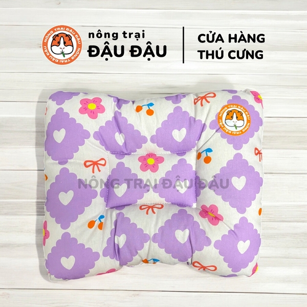 Đệm Cho Bọ Ú, Thỏ, Chinchilla, Thú Nhỏ Đệm Phồng Thoải Mái Thoáng Mát