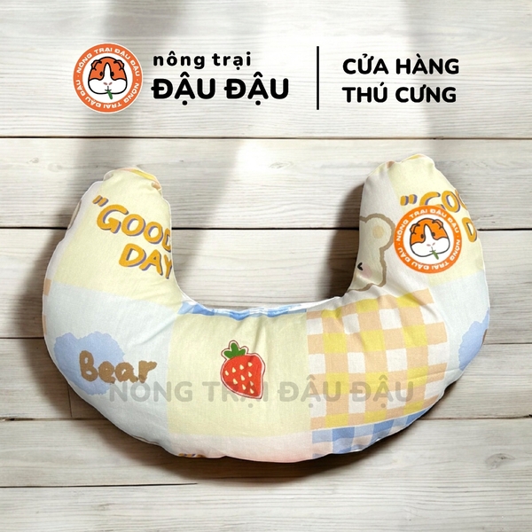 Gối Nằm Đậu Đậu Chuyên Dụng Cho Bọ Ú, Thỏ, Thú Nhỏ, Chó, Mèo