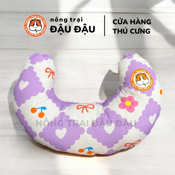 Gối Nằm Đậu Đậu Chuyên Dụng Cho Bọ Ú, Thỏ, Thú Nhỏ, Chó, Mèo