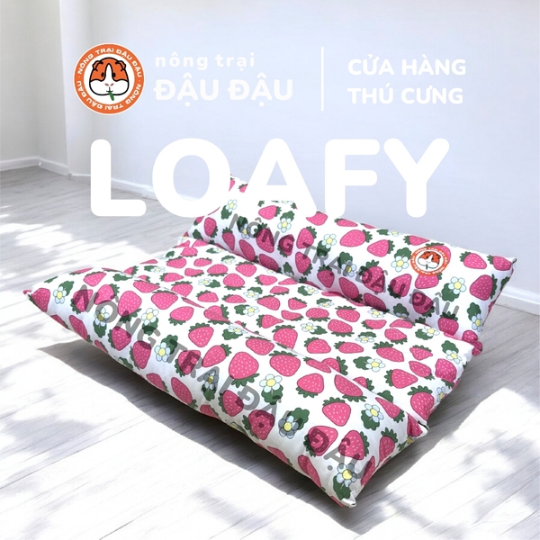Đệm Cho Thỏ, Bọ Ú, Chó, Mèo Đệm Hop n' Flop Đậu Đậu