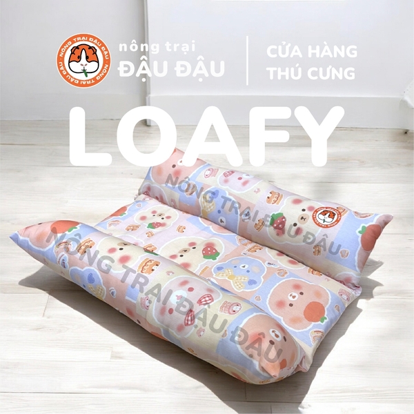 Đệm Cho Thỏ, Bọ Ú, Chó, Mèo Đệm Hop n' Flop Đậu Đậu