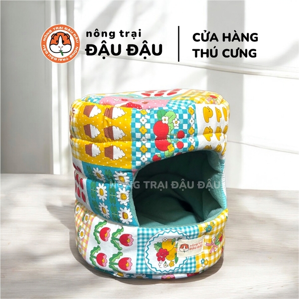 Nhà Ngủ Cho Bọ Ú, Chuột Lang, Thỏ Con, Mèo Con Tổ Ngủ Trú Ẩn Đậu Đậu