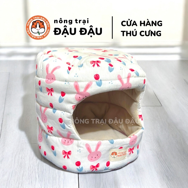 Nhà Ngủ Cho Bọ Ú, Chuột Lang, Thỏ Con, Mèo Con Tổ Ngủ Trú Ẩn Đậu Đậu