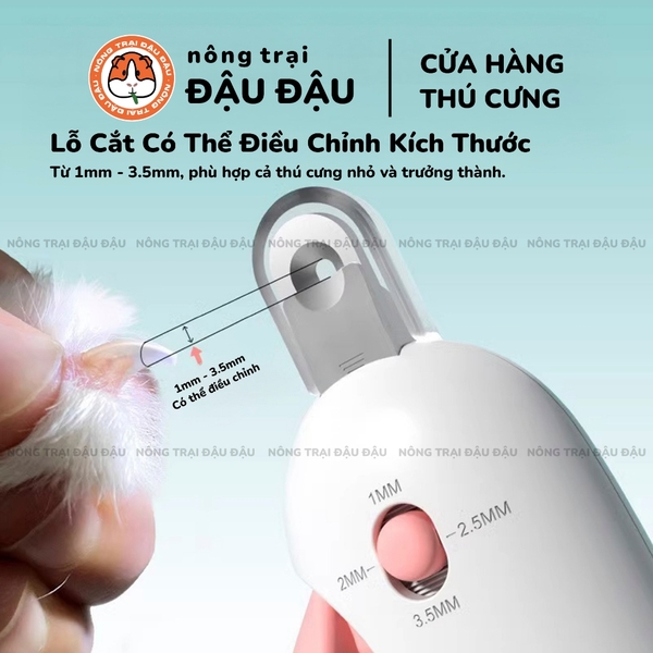 Kìm Cắt Và Dũa Móng Cho Thỏ, Bọ Ú, Chó, Mèo Tiện Lợi