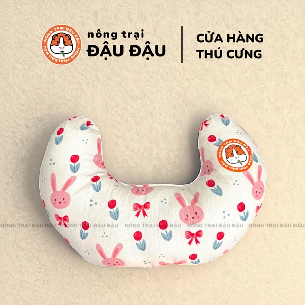Gối Nằm Đậu Đậu Chuyên Dụng Cho Bọ Ú, Thỏ, Thú Nhỏ, Chó, Mèo