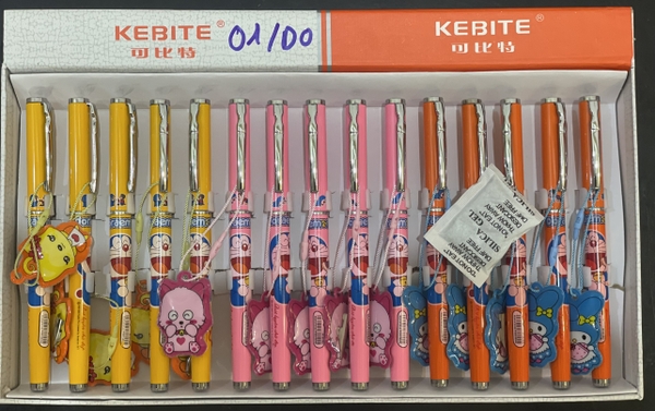Bút Máy Bơm Doremon (Kèm Ngòi) 01; 02 (15 Cây/Hộp)