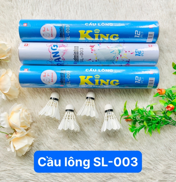 Ống Cầu Lông King SL-003 (12 Quả/Ống) (50 Ống/ Thùng)
