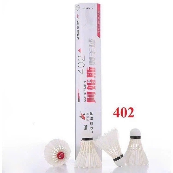 Ống Cầu Lông Amusemen 402 (12 Quả/Ống; 50 Ống/ Thùng)