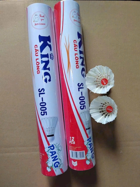 Ống Cầu Lông King SL-005 (12 Quả/Ống) (50 Ống/ Thùng)