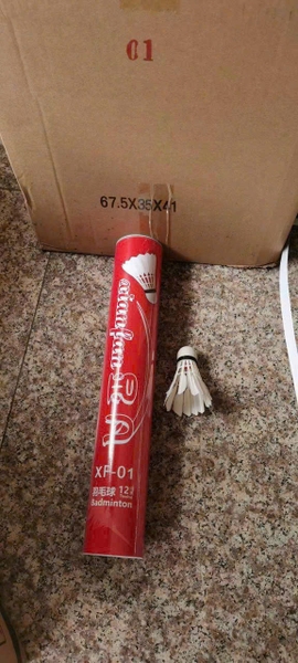 Ống Cầu Lông XF-01 (12 Quả/Ống) (50 Ống/ Thùng)