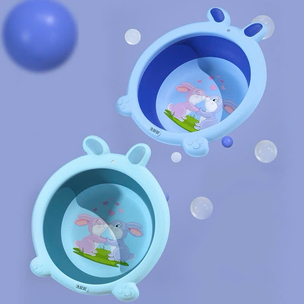 Chậu gấp gọn Thỏ tai dài (màu ngẫu nhiên)