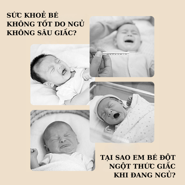Khăn Quấn Bé Sơ Sinh Chống Giật Mình Hogokids (35x80cm)