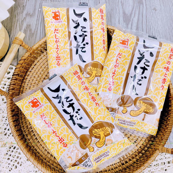 Hạt nêm Kaneshichi vị nấm Shiitake 40g cho bé từ 1 tuổi