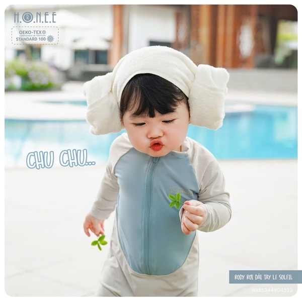 Body bơi dài tay LE SOLEIL Hrnee 4323