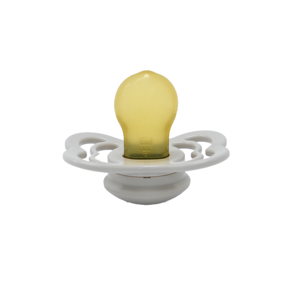 Ty ngậm núm đối xứng cao su tự nhiên BIBS Pacifier Supreme Latex Size 2 (trên 6 tháng), Cloud