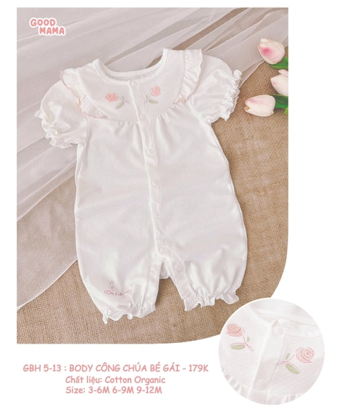 Body công chúa bé gái Goodmama GBH5-13